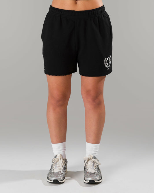 Core Sweat Short - Black - Workout Clothes For Women | Alphalete