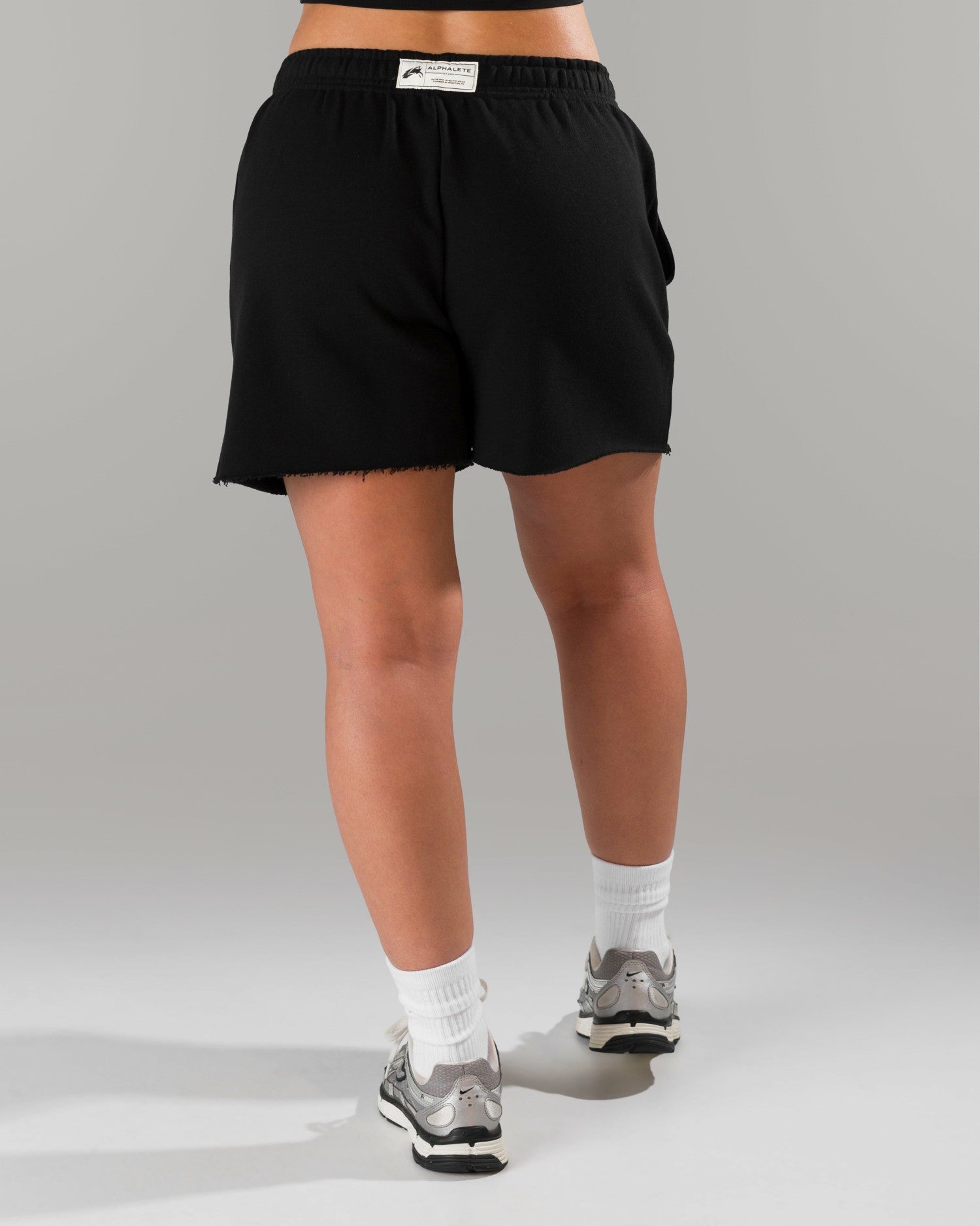 Core Sweat Short - Black - Workout Clothes For Women | Alphalete