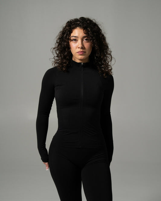 Glass Jacket - Black - Workout Clothes For Women | Alphalete