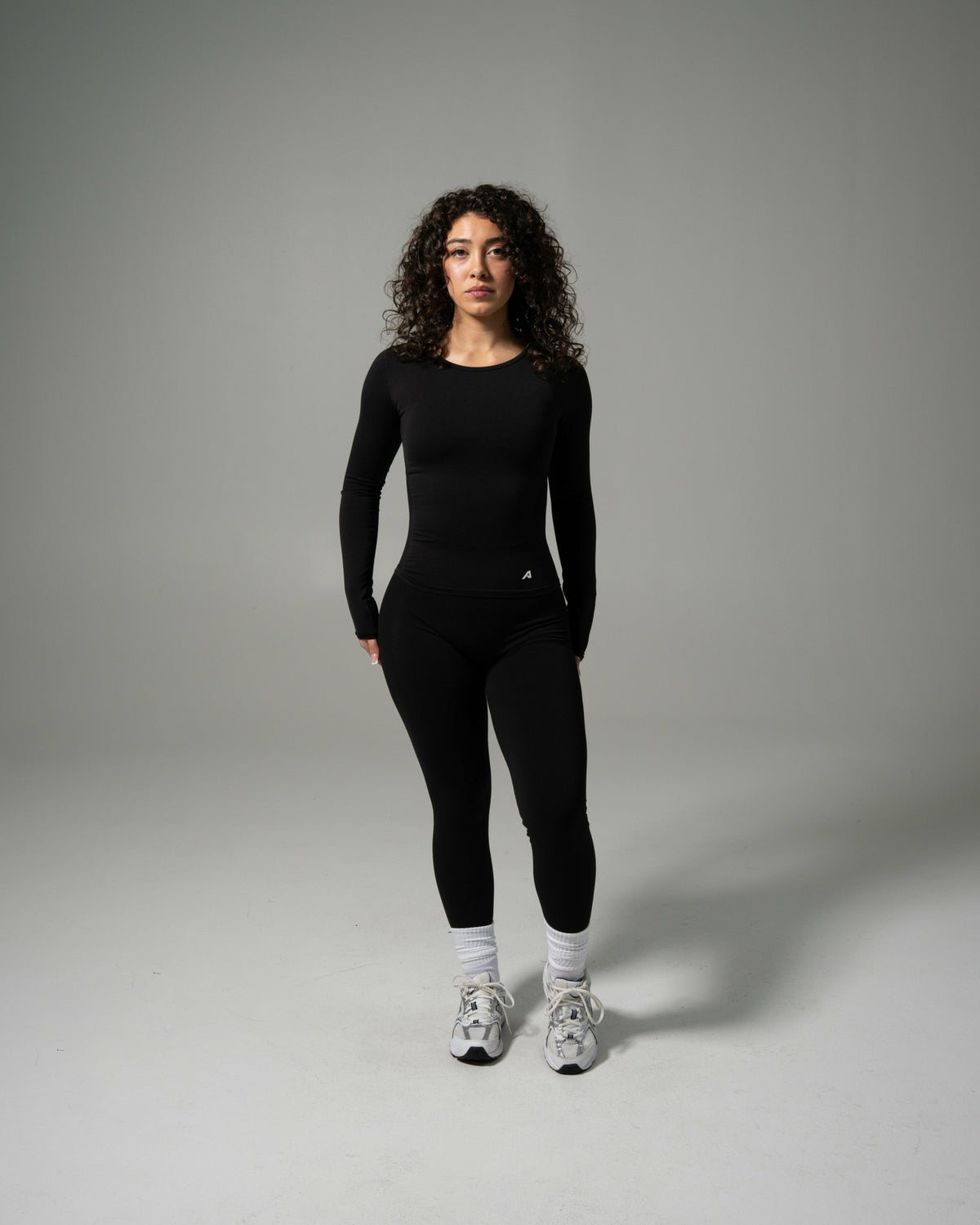 Glass LS - Black - Workout Clothes | Alphalete