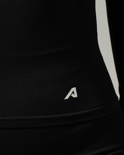 Glass LS - Black - Workout Clothes | Alphalete
