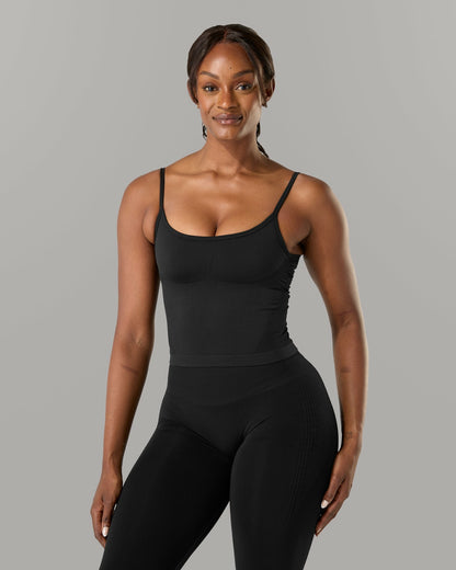 Push Tank - Black - Workout Clothes For Women | Alphalete