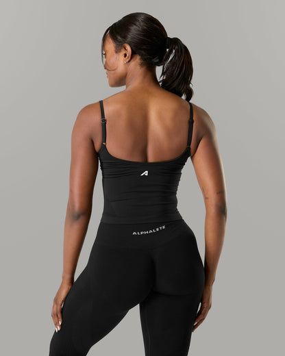 Push Tank - Black - Workout Clothes For Women | Alphalete