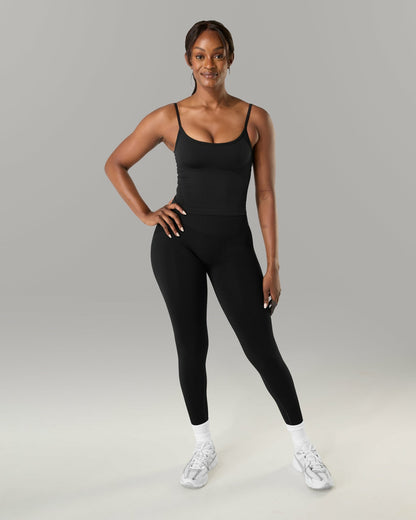 Push Tank - Black - Workout Clothes For Women | Alphalete