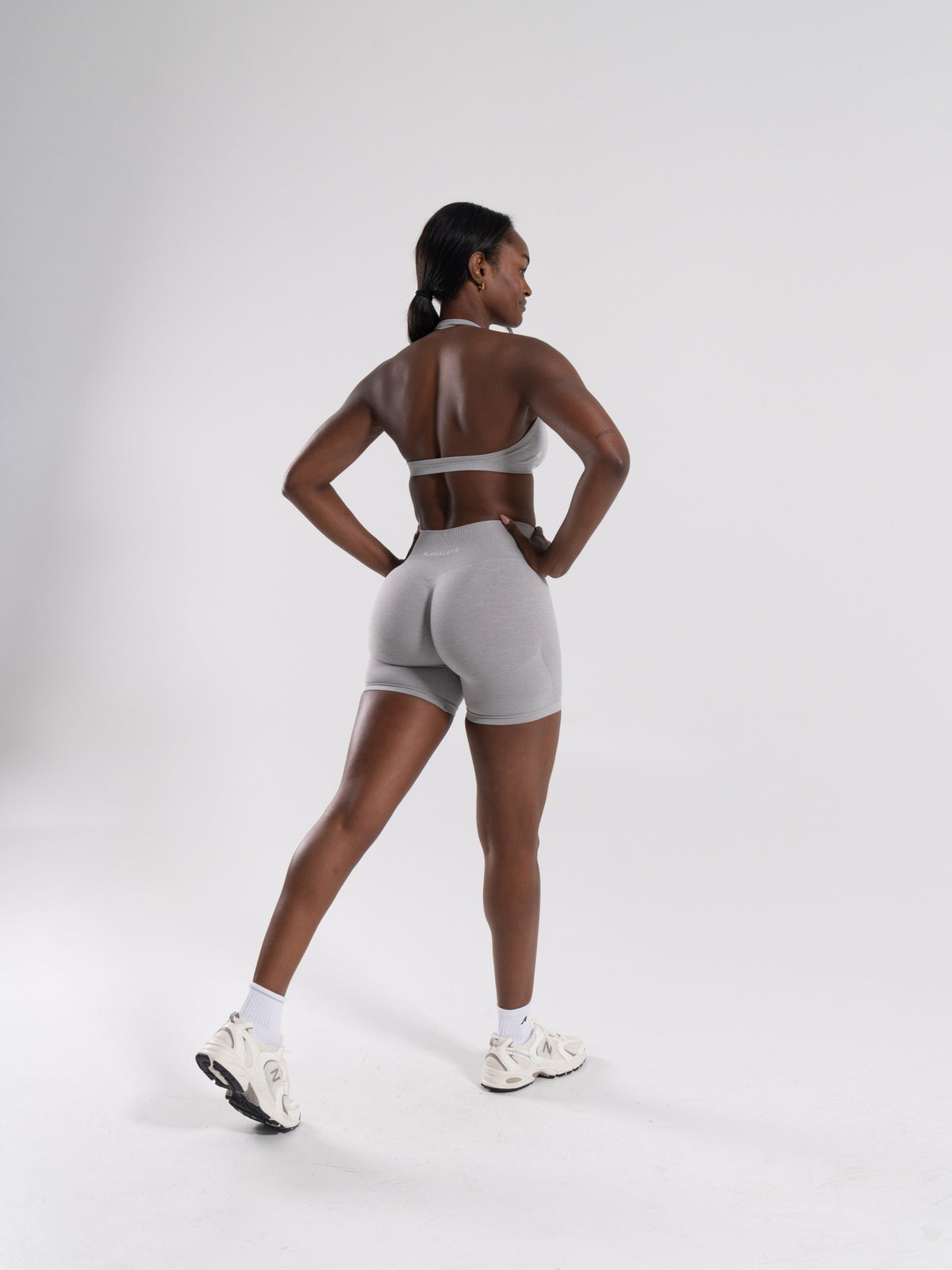 Pump High Rise Short - LT Heather | Alphalete