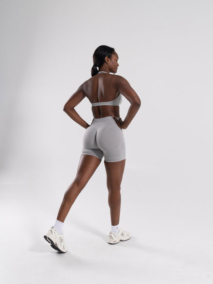 Pump High Rise Short - LT Heather | Alphalete