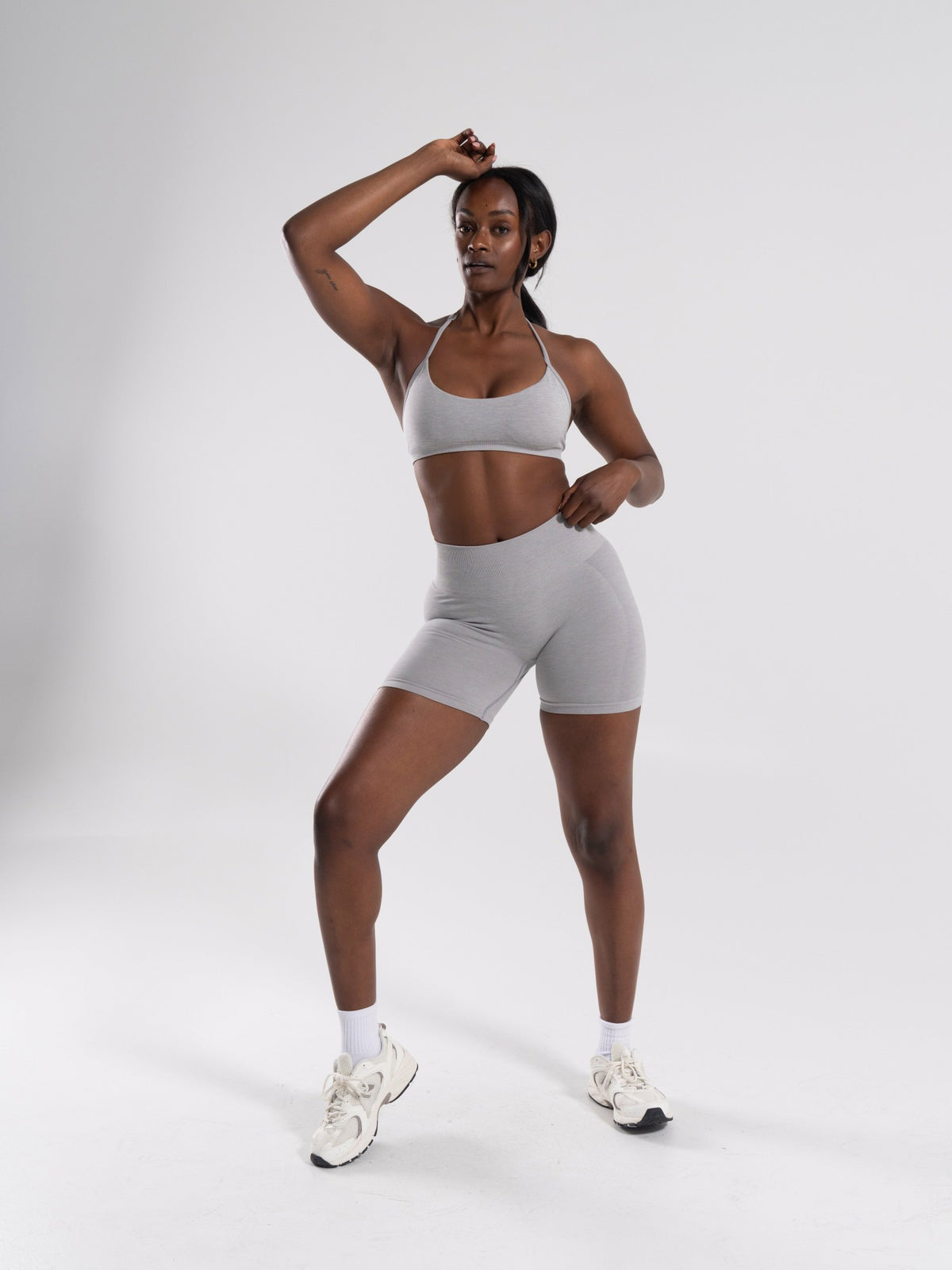 Pump High Rise Short - LT Heather | Alphalete