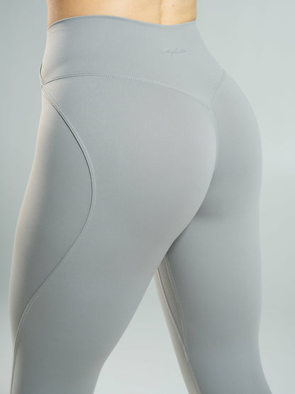 Aura Ultra-High Rise Legging - Nickel | Alphalete