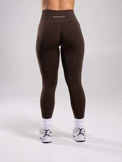 Revive High Rise Legging - Walnut | Alphalete