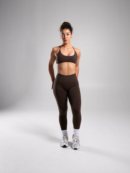 Revive High Rise Legging - Walnut | Alphalete