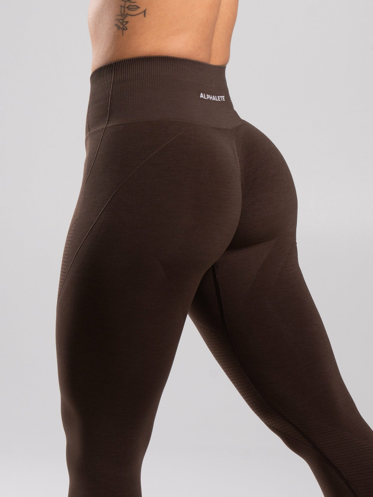Revive High Rise Legging - Walnut | Alphalete