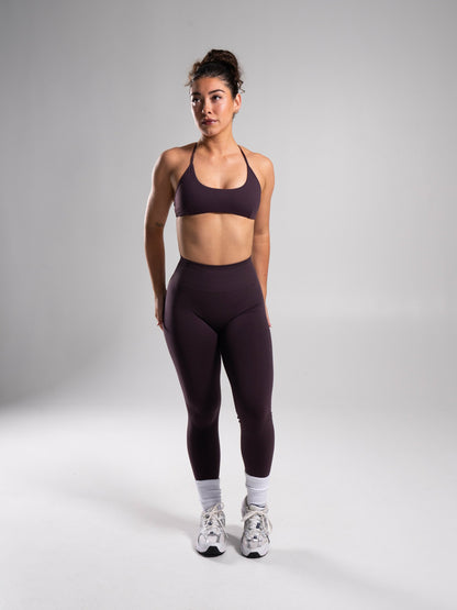 Pump High Rise Legging - Black Garnet | Alphalete
