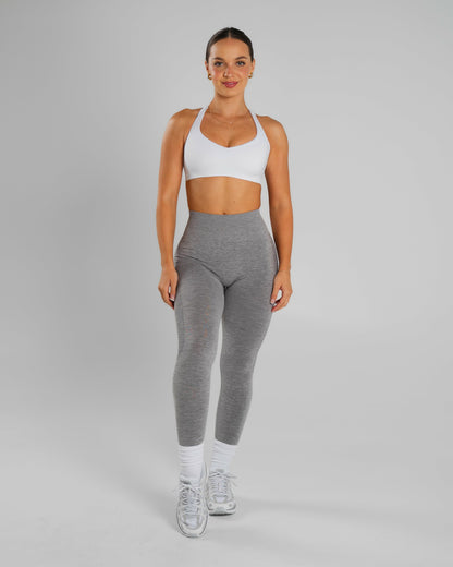 Amplify Ultra-High Rise Legging - Heather Grey | Alphalete