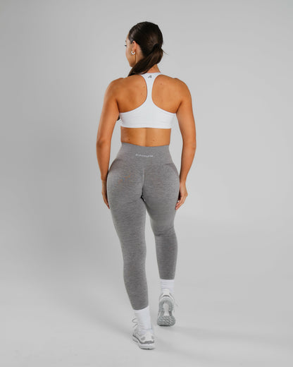 Amplify Ultra-High Rise Legging - Heather Grey | Alphalete