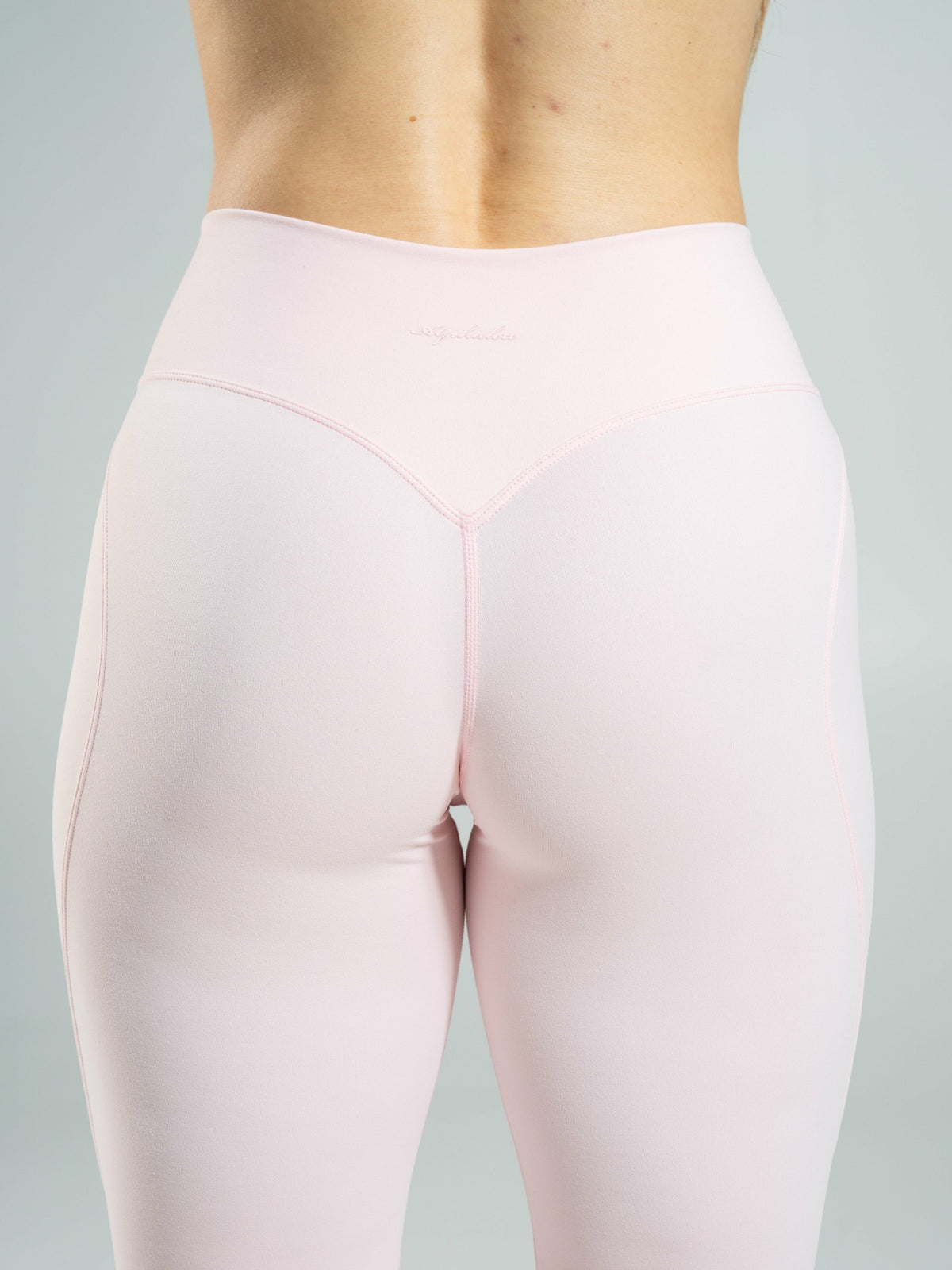 Aura Ultra-High Rise Flared Pant Long - Ballet Pink | Alphalete
