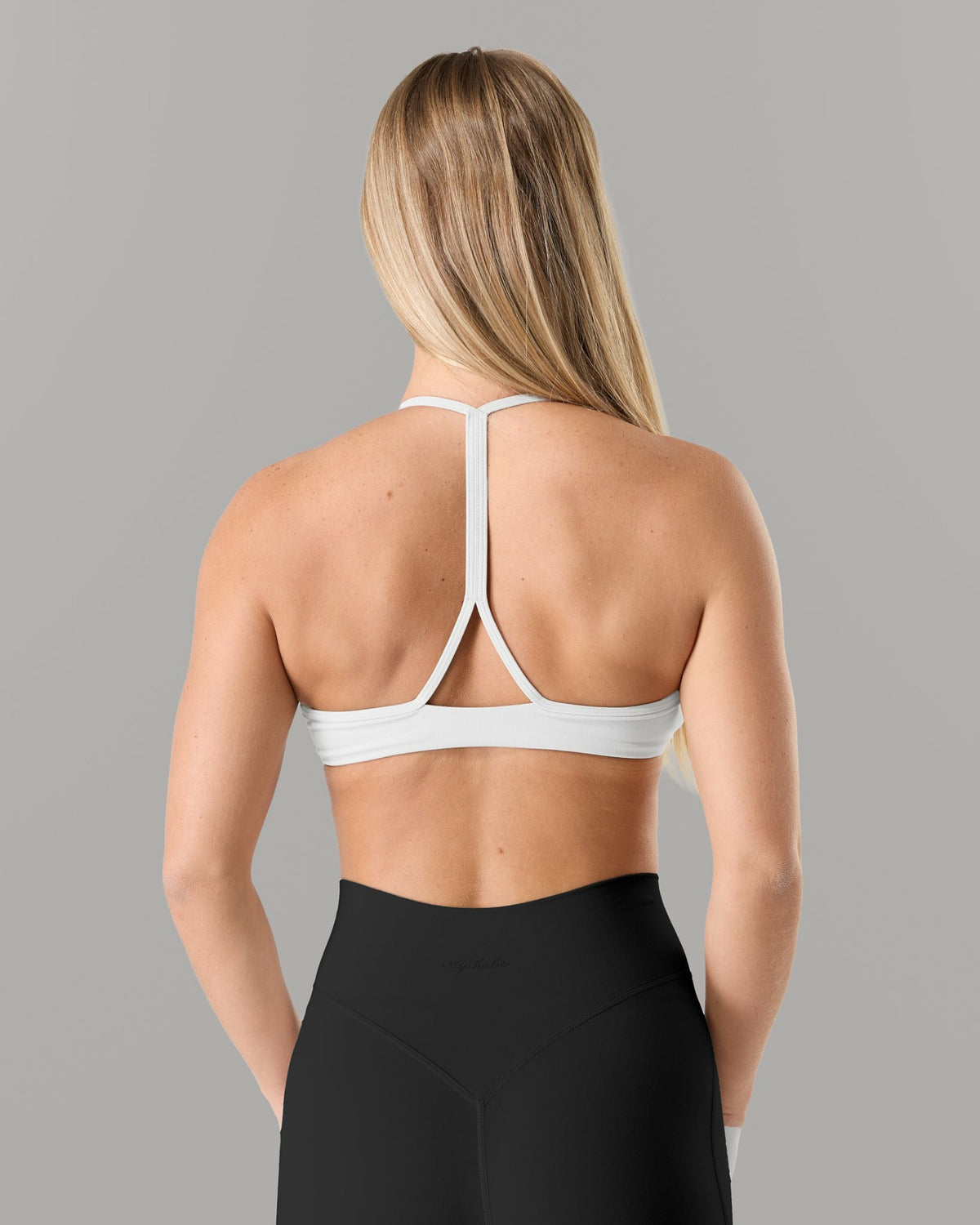Axis Bra - White - Best Sports Bra | Alphalete