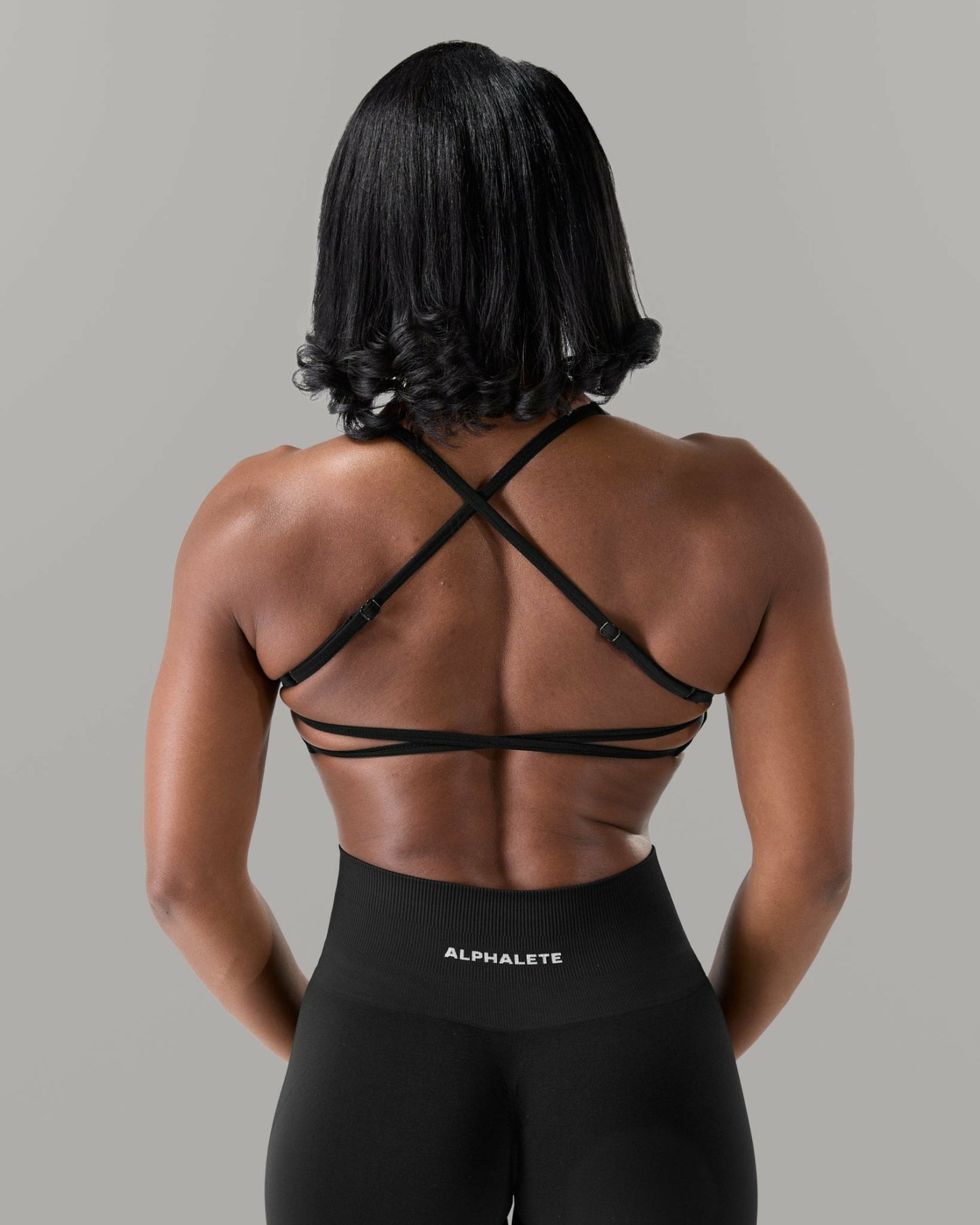 Verge Bra - Black - Best Sports Bra | Alphalete