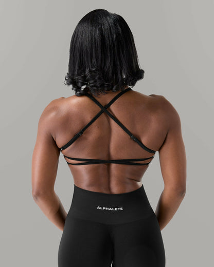 Verge Bra - Black - Best Sports Bra | Alphalete