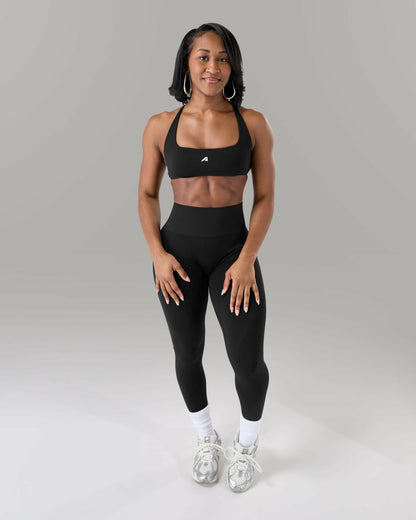 Verge Bra - Black - Best Sports Bra | Alphalete