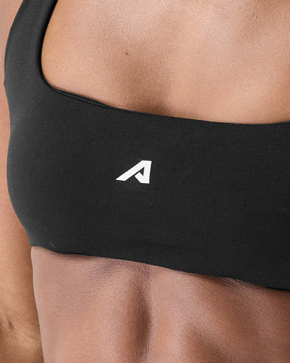Verge Bra - Black - Best Sports Bra | Alphalete