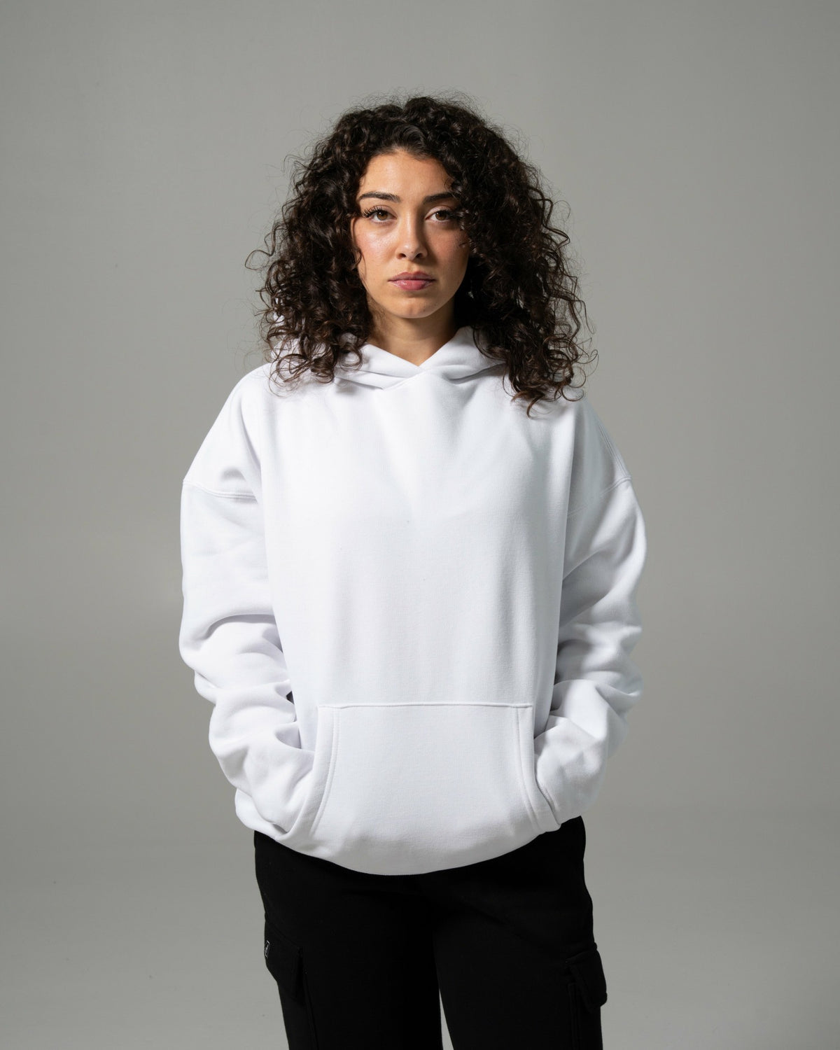 Staple Hoodie - White Bubble - Workout Clothes For Women | Alphalete