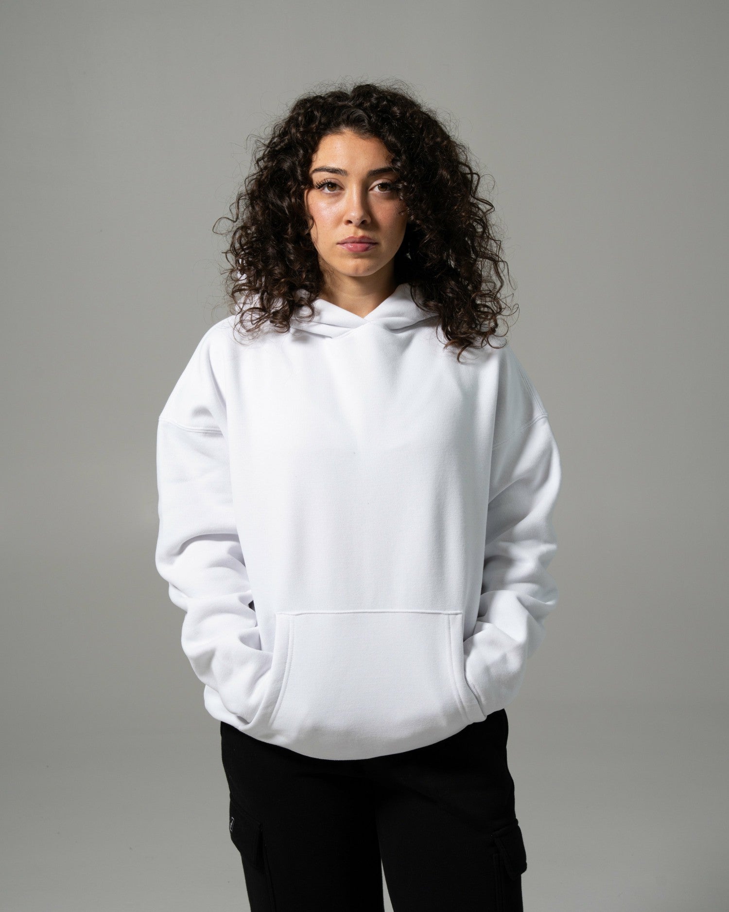 Staple Hoodie - White Bubble - Workout Clothes For Women | Alphalete
