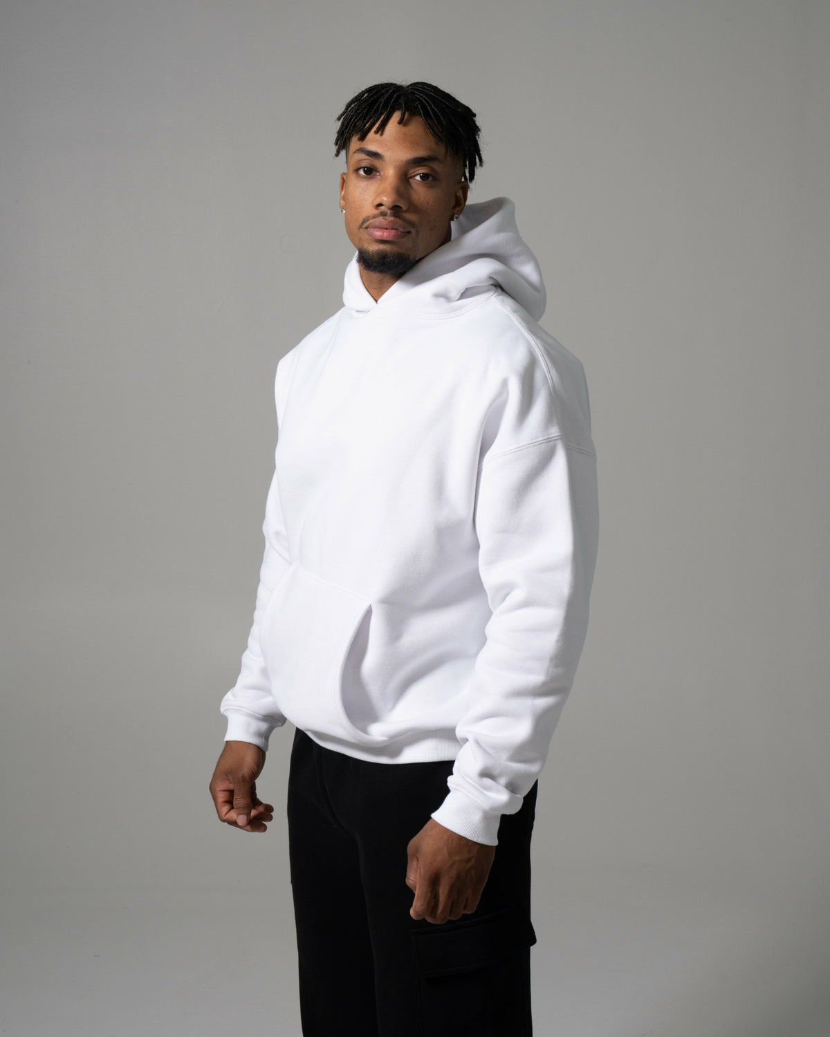 Staple Hoodie - White Bubble - Workout Clothes For Women | Alphalete