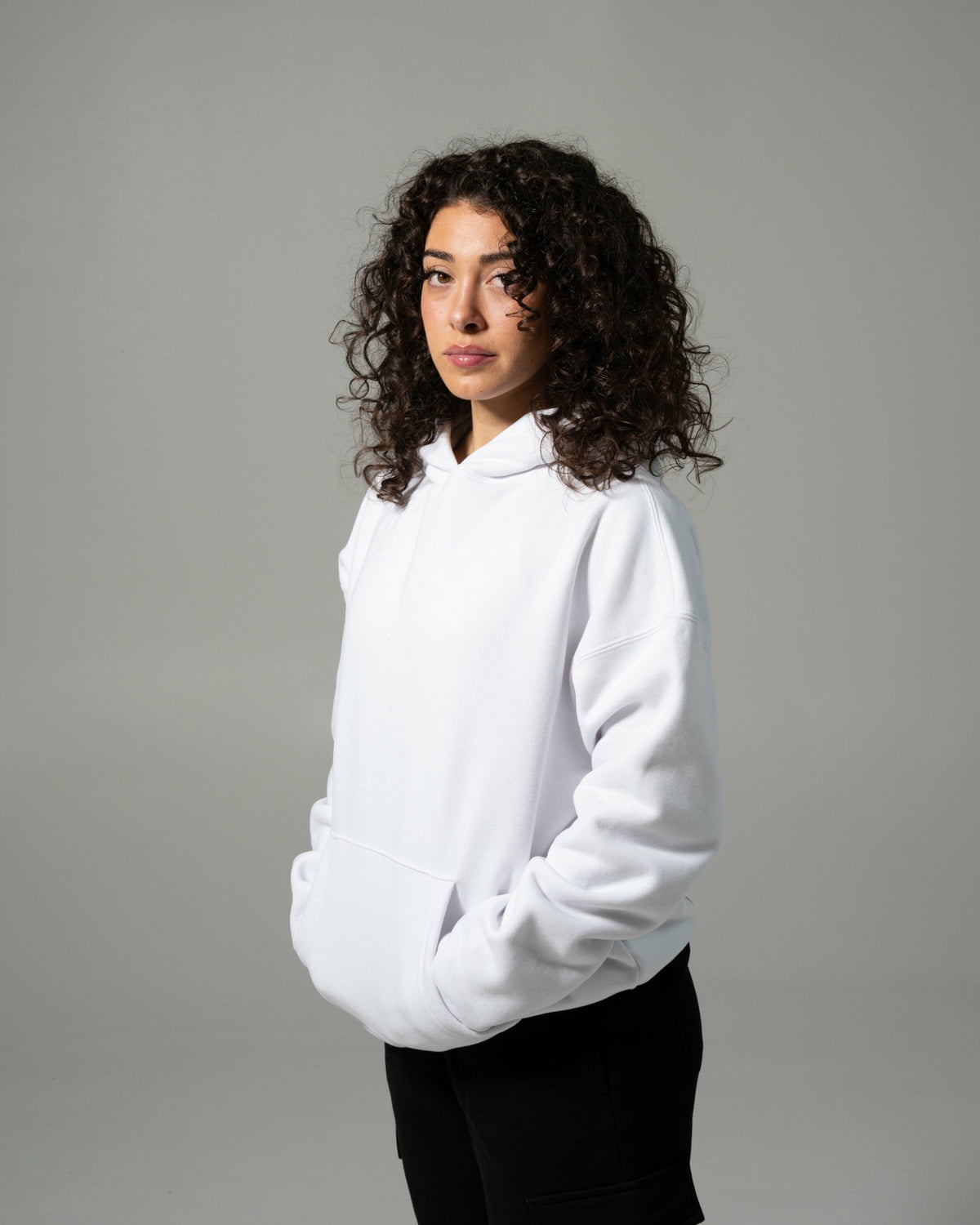 Staple Hoodie - White Bubble - Workout Clothes For Women | Alphalete