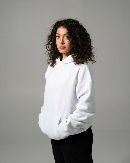 Staple Hoodie - White Bubble - Workout Clothes For Women | Alphalete