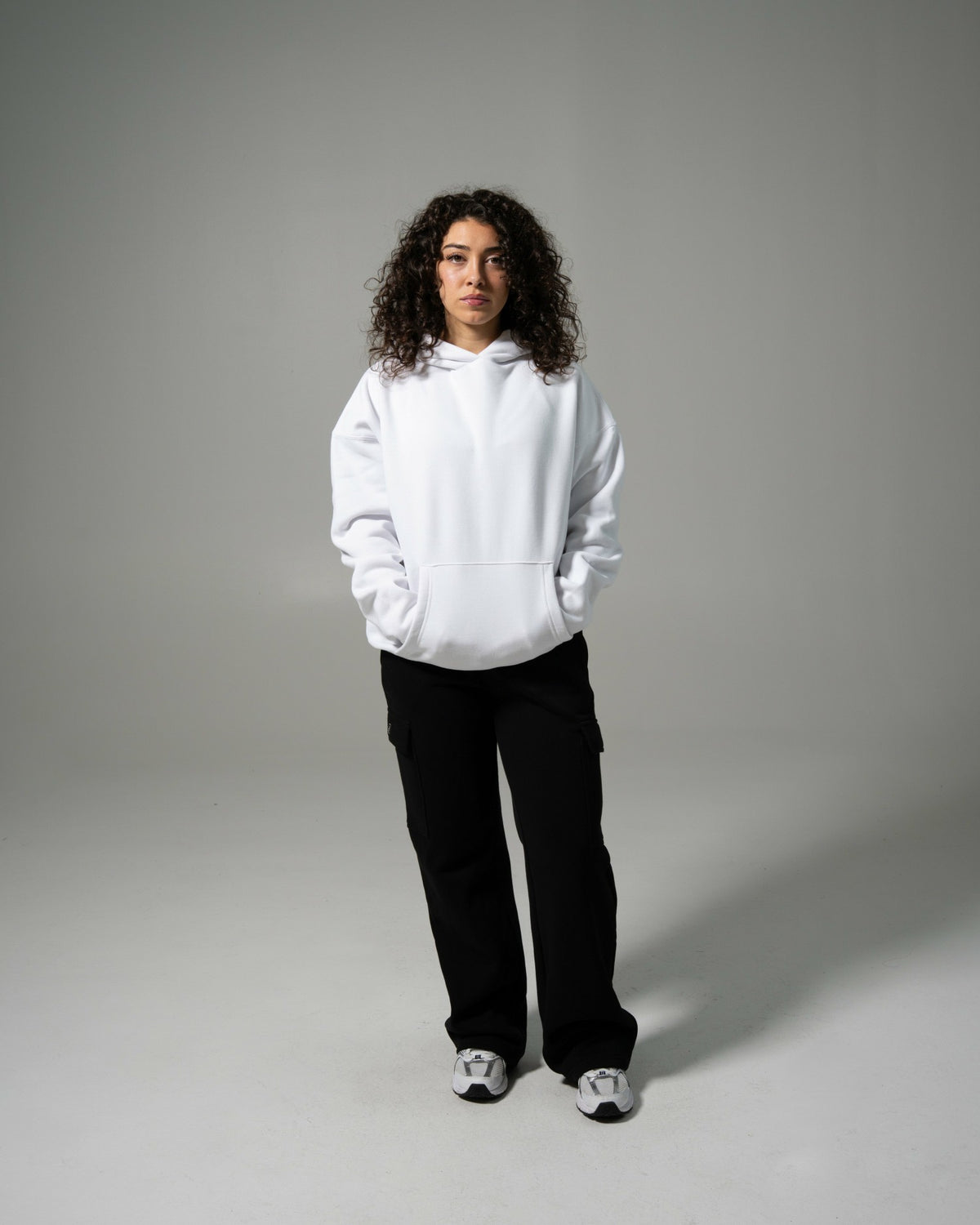 Staple Hoodie - White Bubble - Workout Clothes For Women | Alphalete