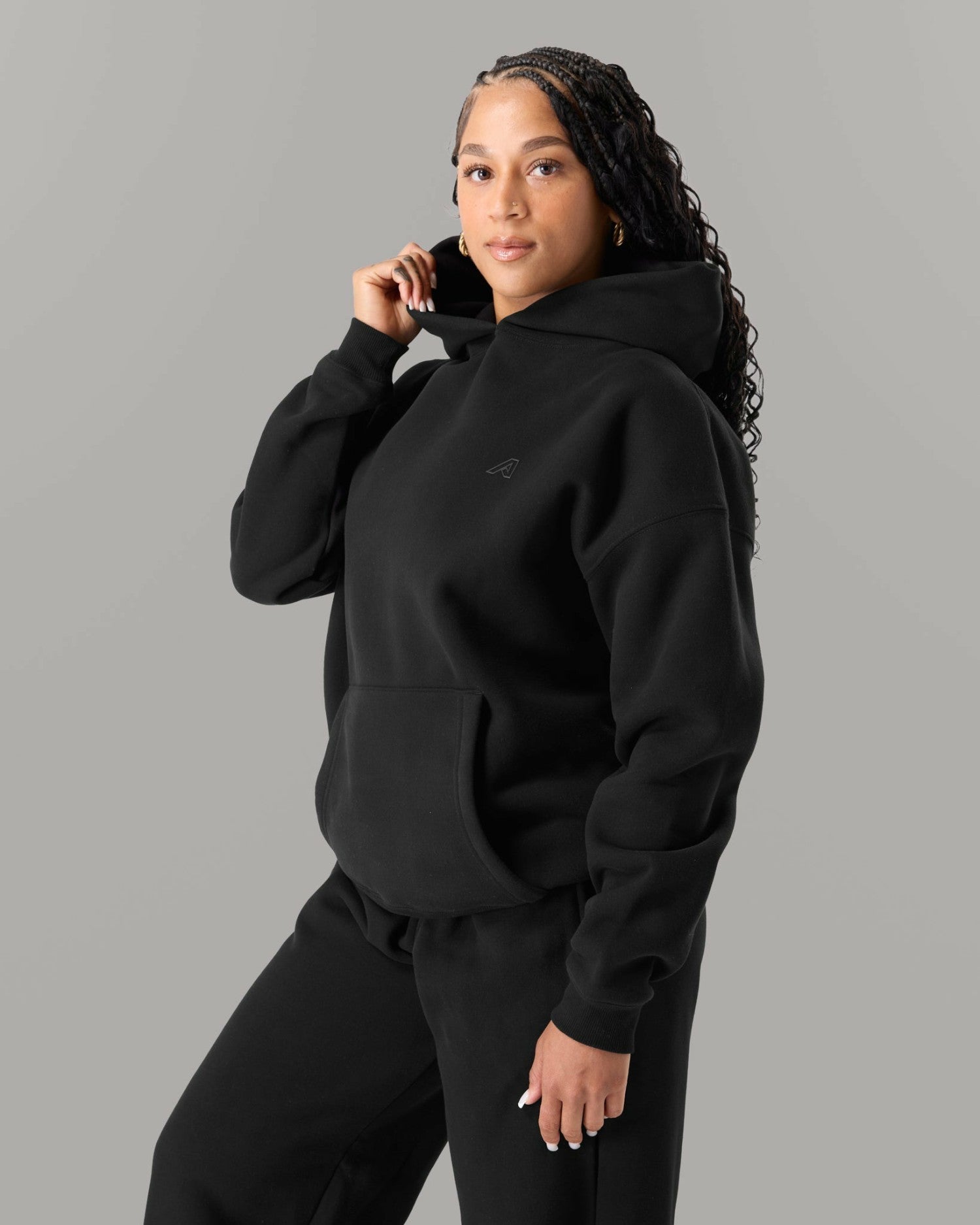 Staple Hoodie - Black - Workout Clothes For Women | Alphalete