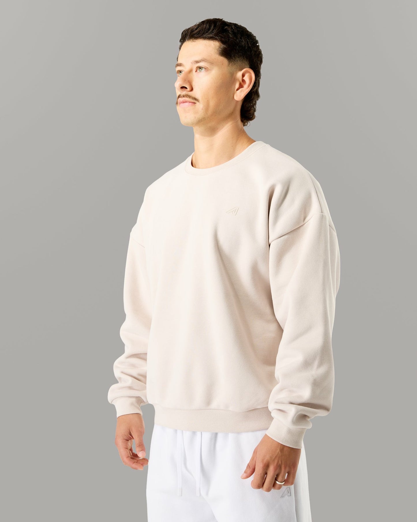 Staple Crewneck - Wheat - Workout Clothes | Alphalete