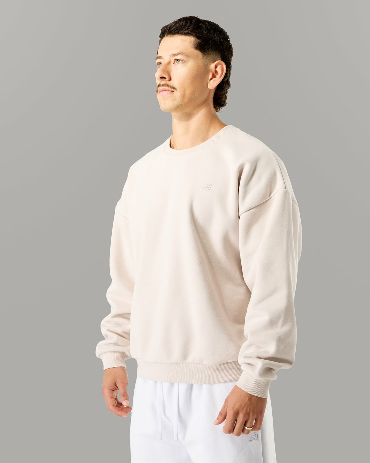 Staple Crewneck - Wheat - Workout Clothes | Alphalete