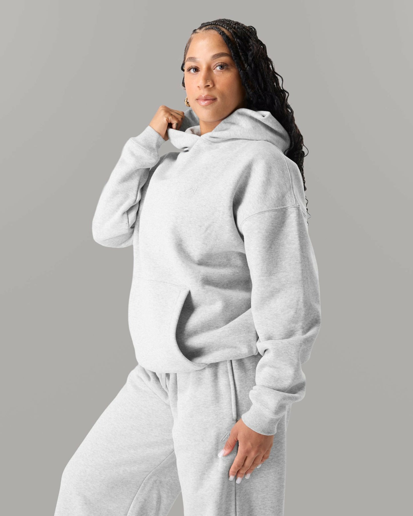 Staple Hoodie - Heather Grey - Workout Clothes For Women | Alphalete