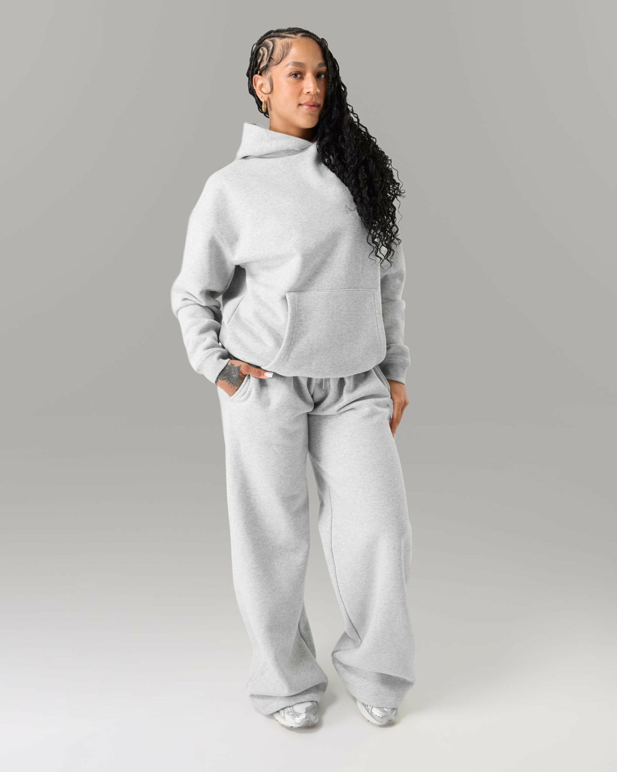 Staple Hoodie - Heather Grey - Workout Clothes For Women | Alphalete