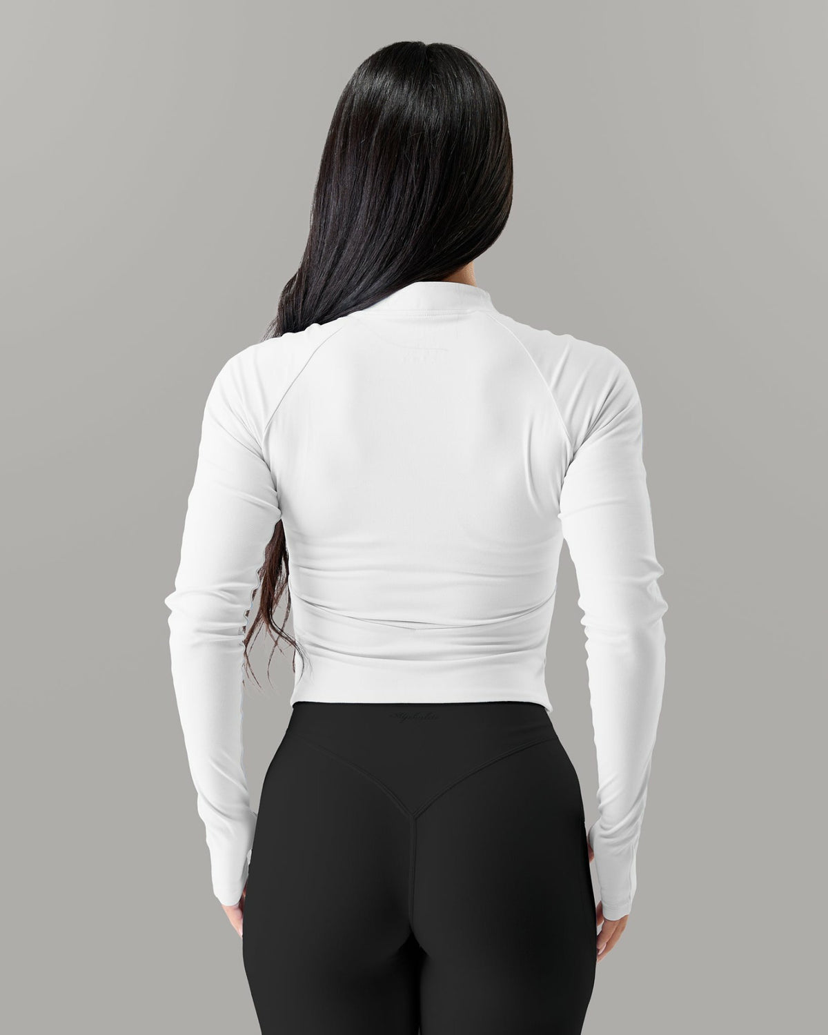 Aura Sculpt Jacket - White - Workout Clothes For Women | Alphalete