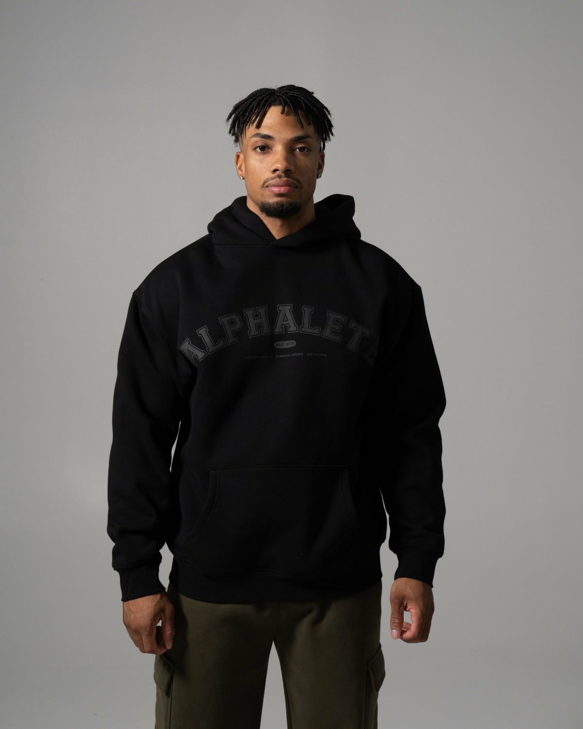 Varsity Hoodie - Black - Workout Clothes For Women | Alphalete