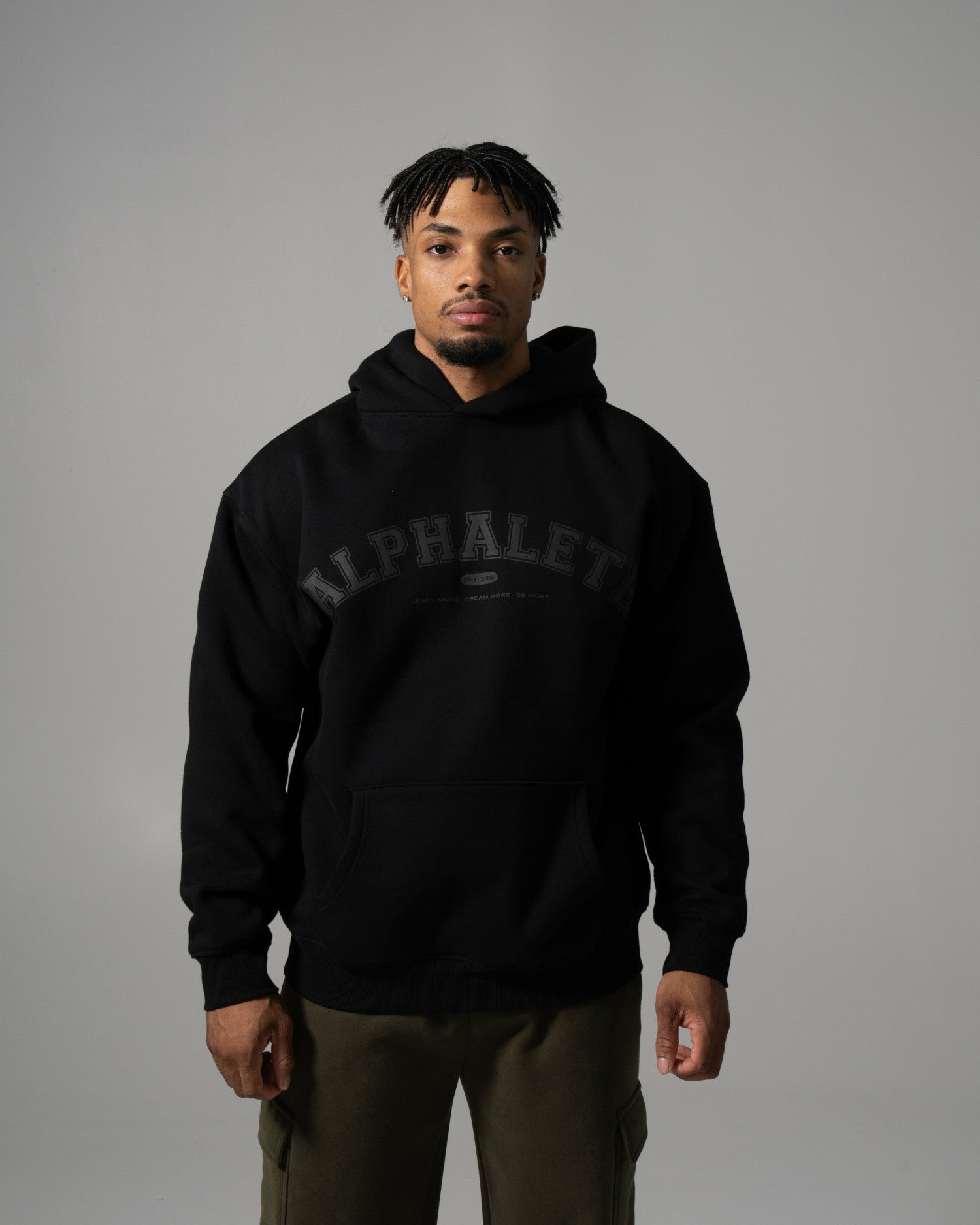 Varsity Hoodie - Black - Workout Clothes For Women | Alphalete