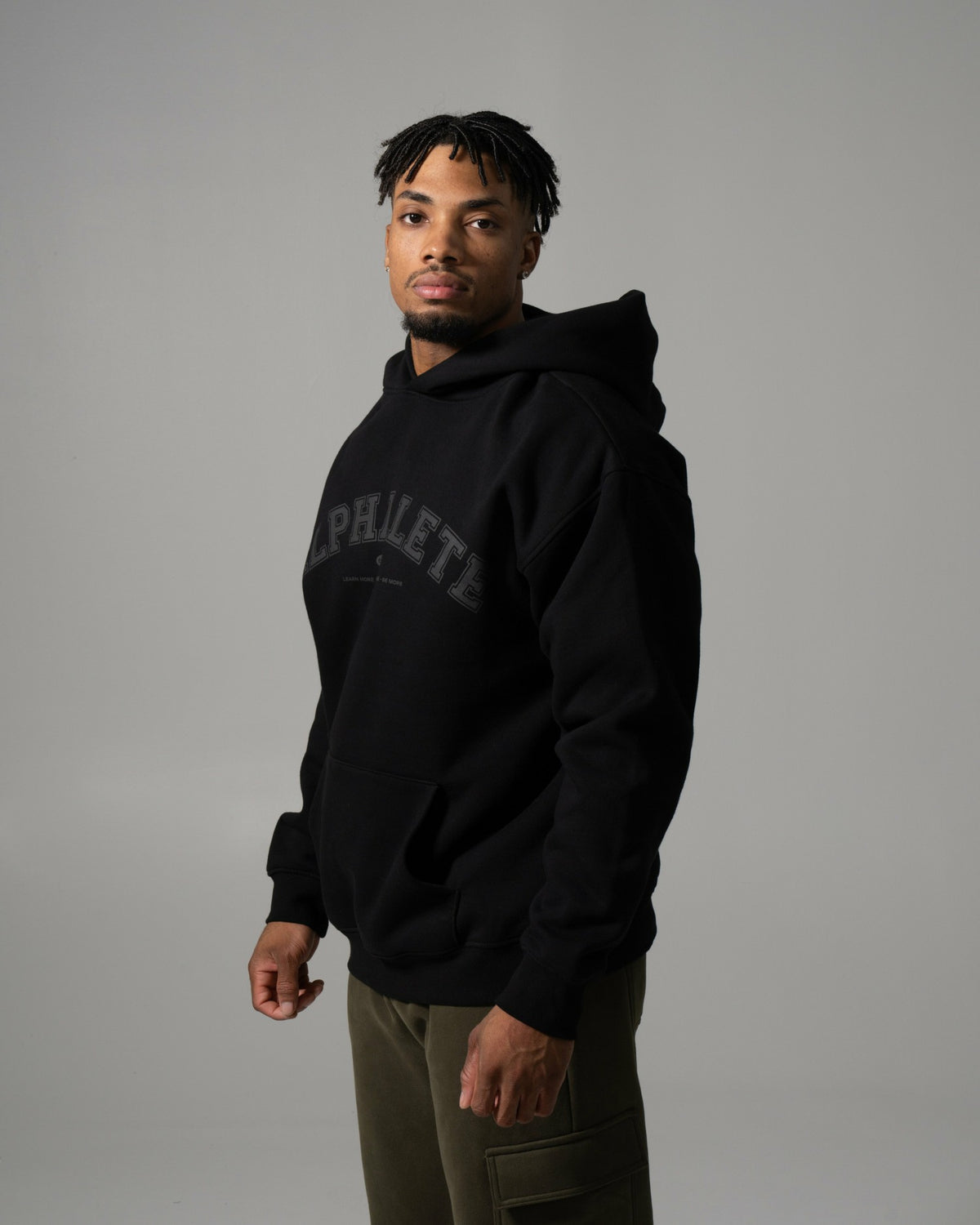 Varsity Hoodie - Black - Workout Clothes For Women | Alphalete