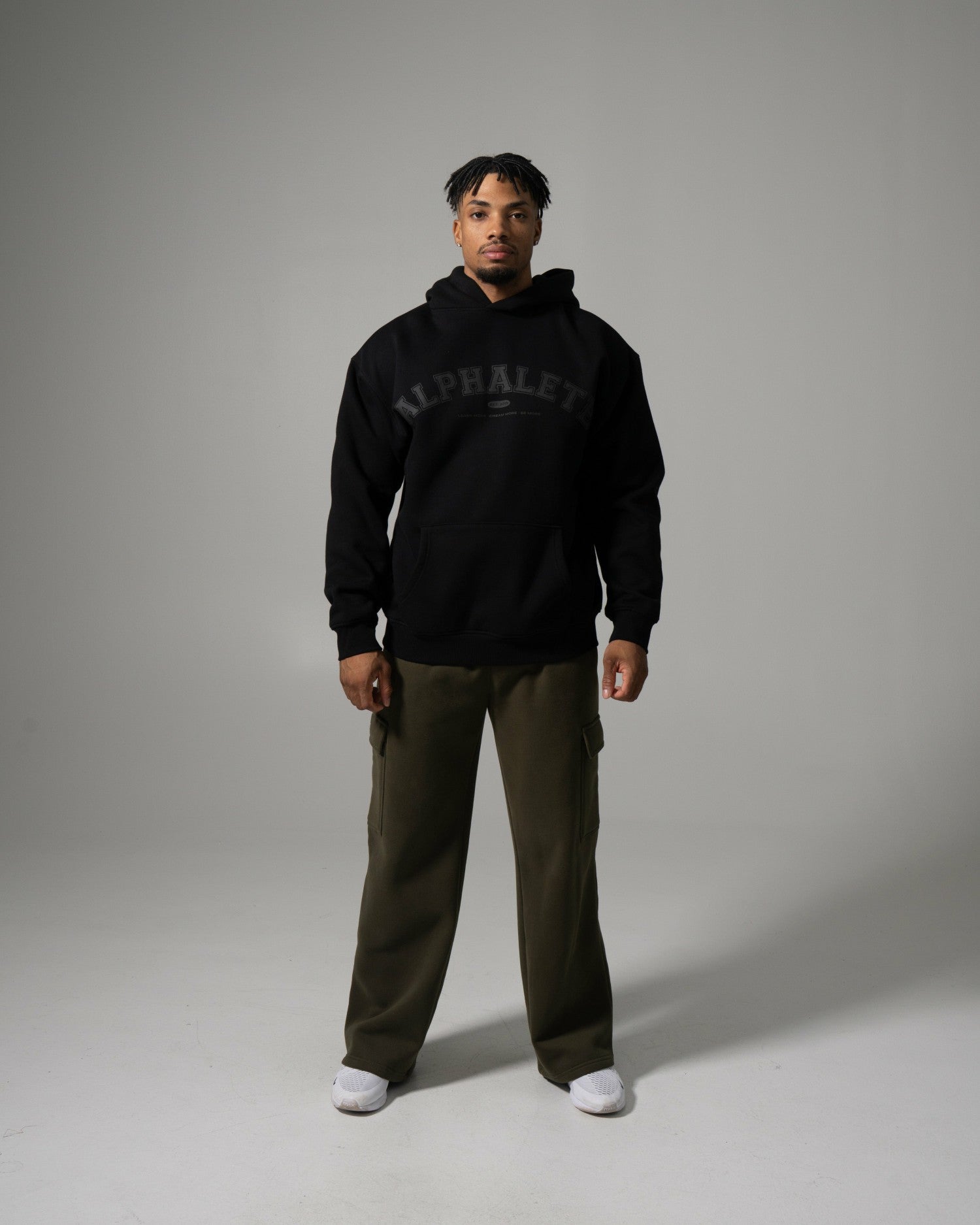Varsity Hoodie - Black - Workout Clothes For Women | Alphalete
