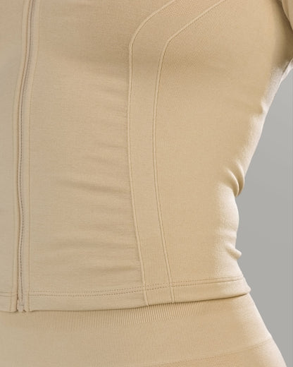 Shape Jacket - Sahara - Workout Clothes For Women | Alphalete