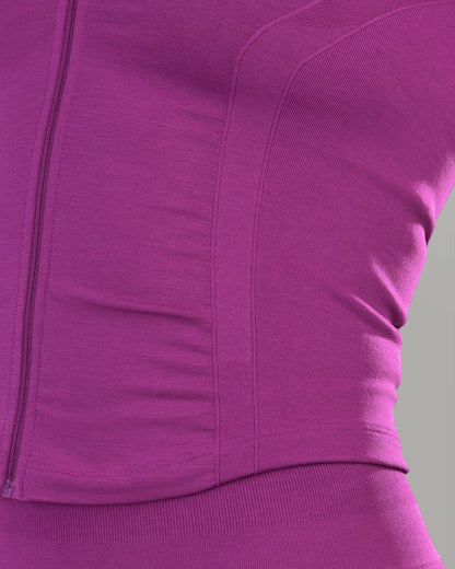 Shape Jacket - Acai Berry - Workout Clothes For Women | Alphalete