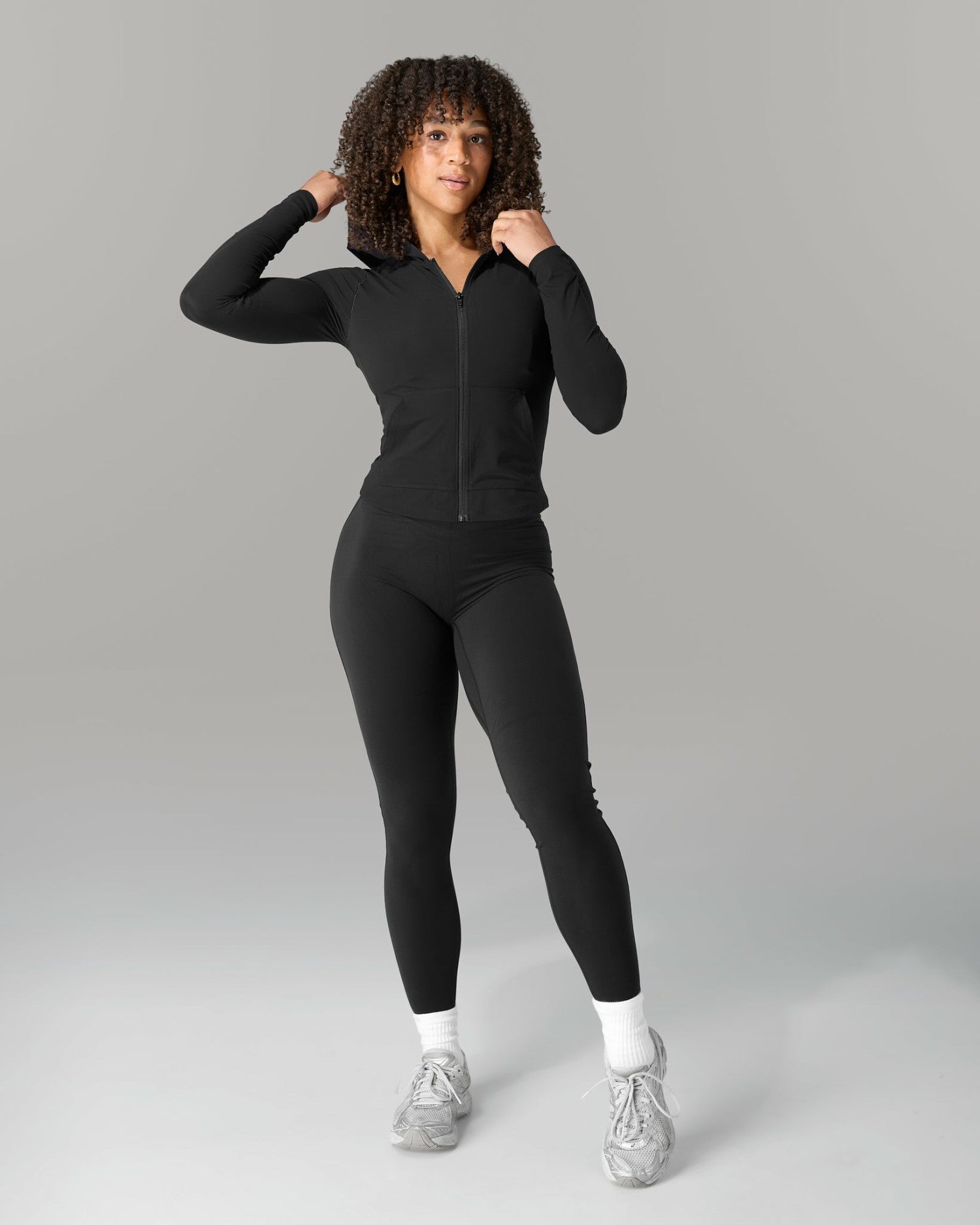 Flex Hoodie - Black - Workout Clothes For Women | Alphalete