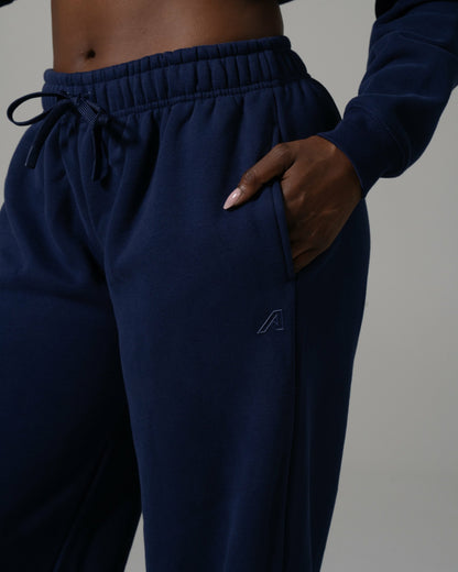 Staple Pant Long - Dark Indigo - Workout Clothes For Women | Alphalete