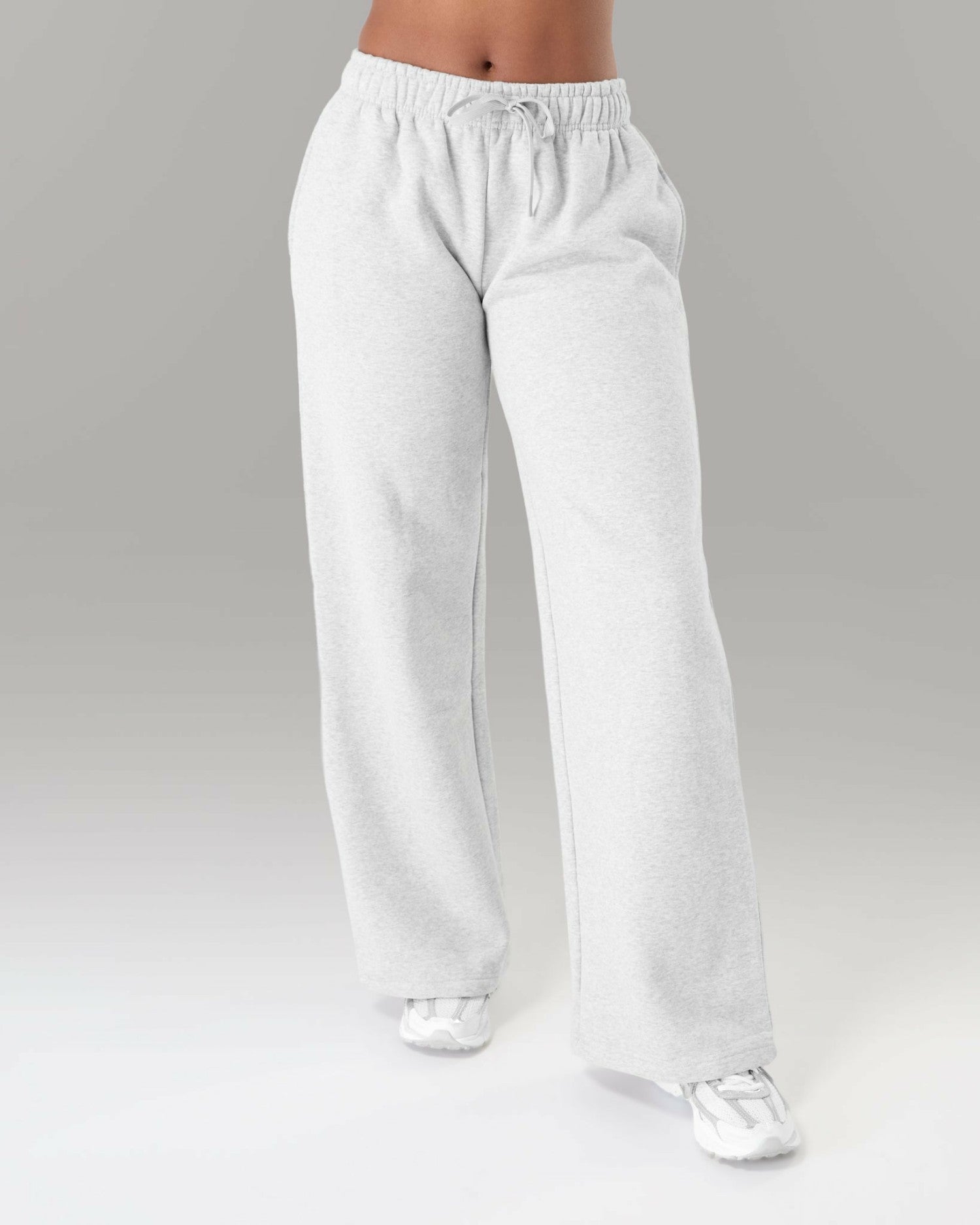 Staple Pant Long - Heather Grey | Alphalete