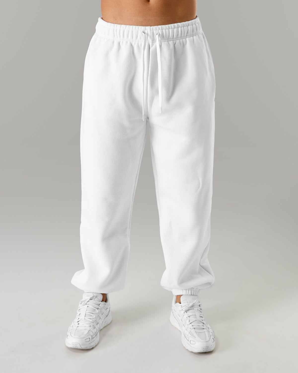 Staple Jogger - White - Track Suits For Women | Alphalete
