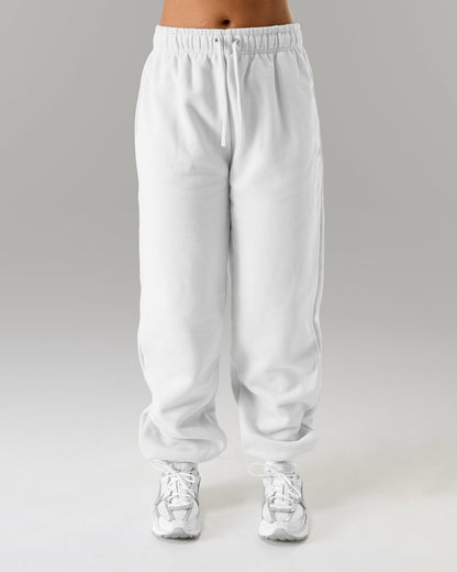 Staple Jogger - White - Track Suits For Women | Alphalete