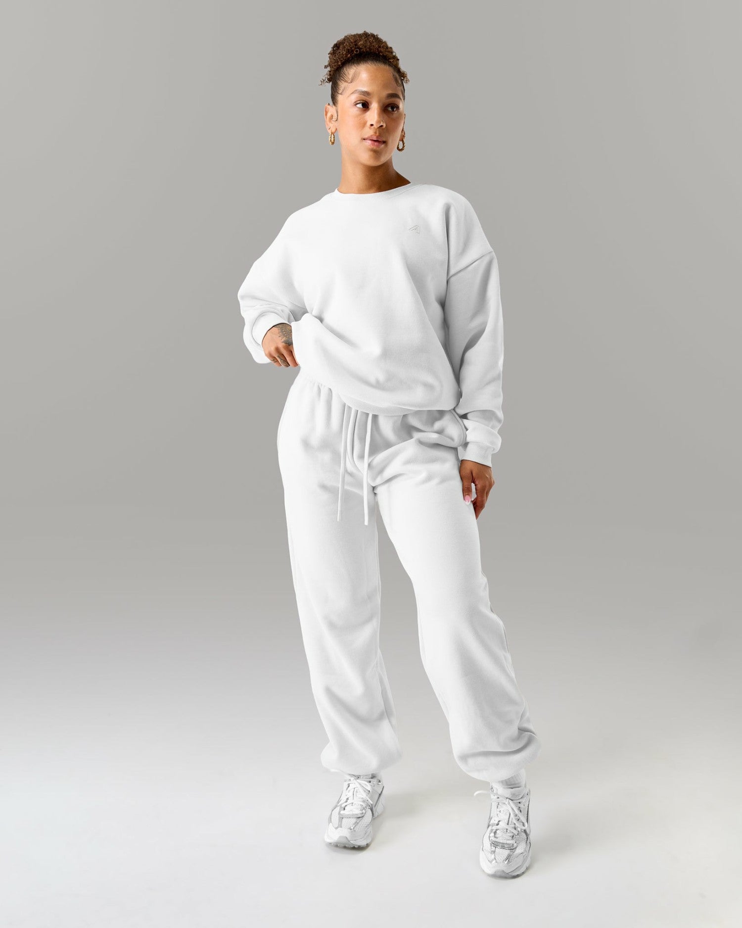 Staple Jogger - White - Track Suits For Women | Alphalete