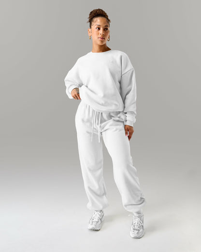 Staple Jogger - White - Track Suits For Women | Alphalete