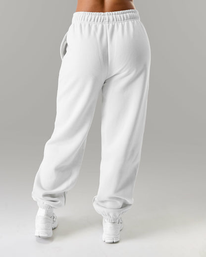 Staple Jogger - White - Track Suits For Women | Alphalete